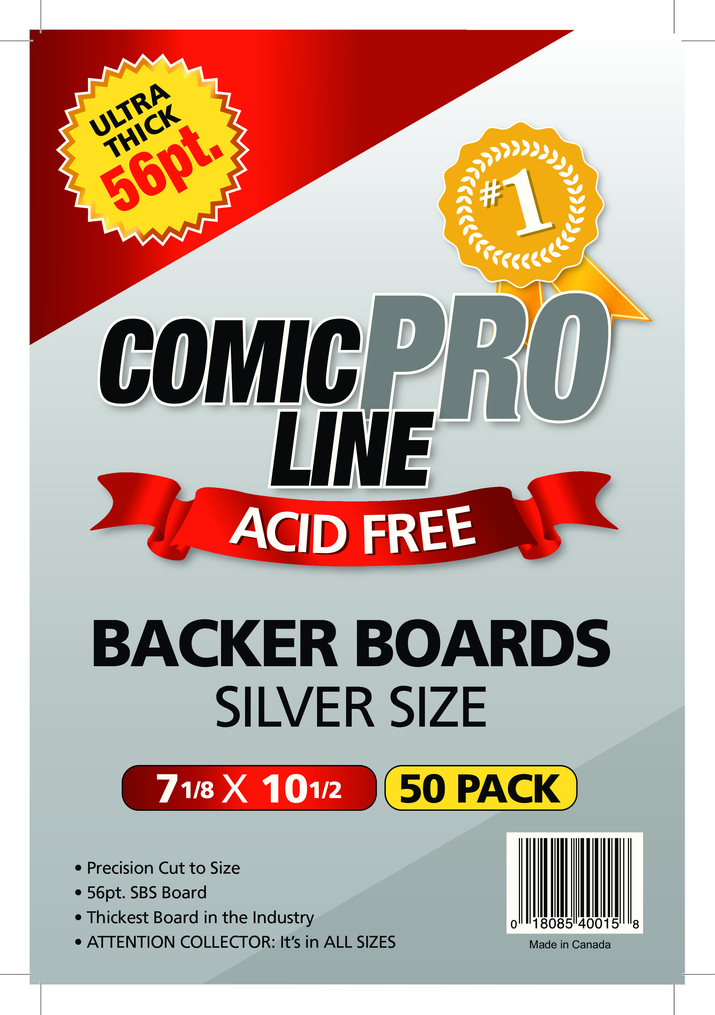 Acid Free Comic Boards